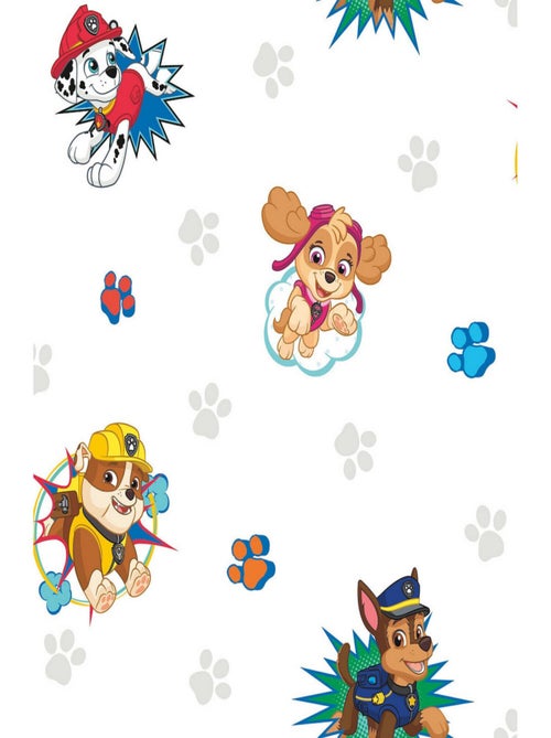 Rouleau de papier peint auto-adhésif - Personnages Pat-Patrouille avec motifs - Kiabi
