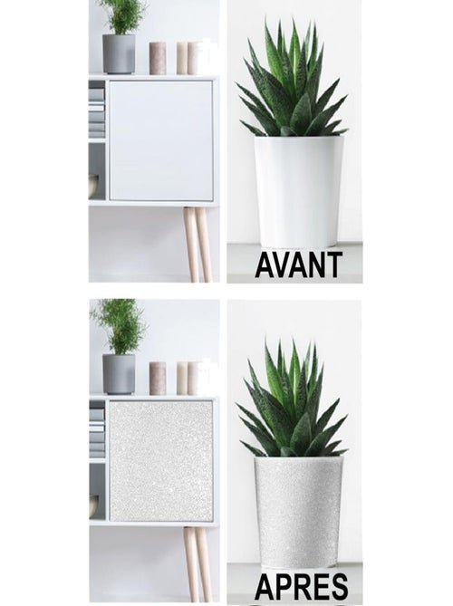 Rouleau de sticker pailleté - Kiabi