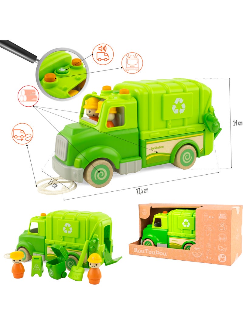 Routoudou - Camion poubelle Vert - Kiabi