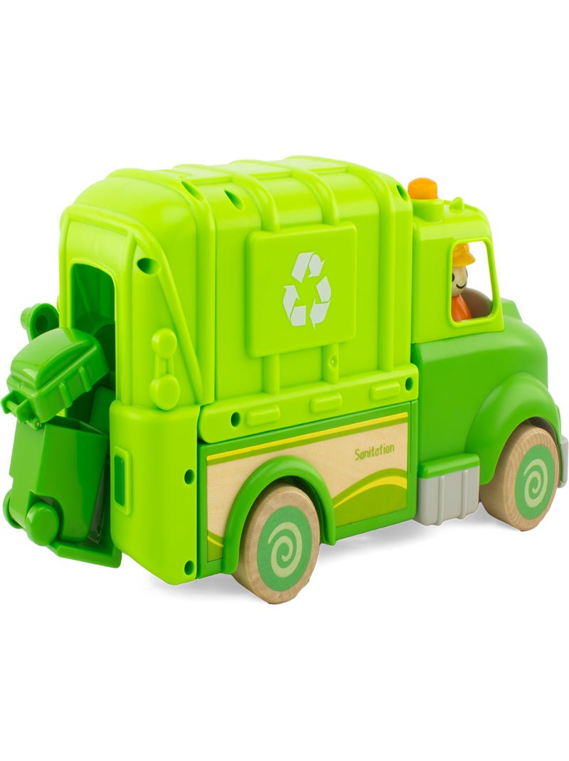 Routoudou - Camion poubelle Vert - Kiabi
