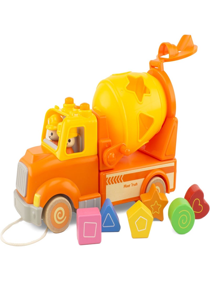 Routoudou - Camion toupie Orange - Kiabi