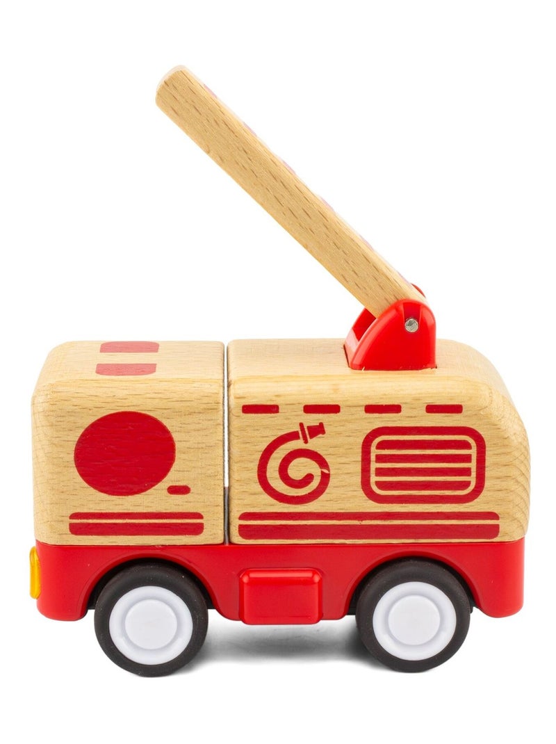 Routoudou - Mini camion de pompier Rouge - Kiabi