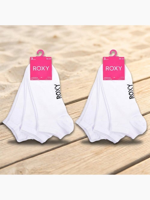 ROXY Chaussettes Fille Sneaker Pack 6 (Lot) - Coton Respirant - Kiabi