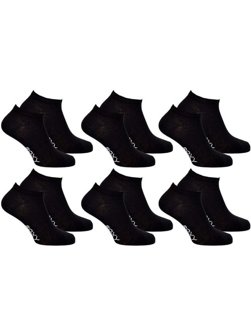 ROXY Chaussettes Fille Sneaker Pack 6 (Lot) - Coton Respirant - Kiabi