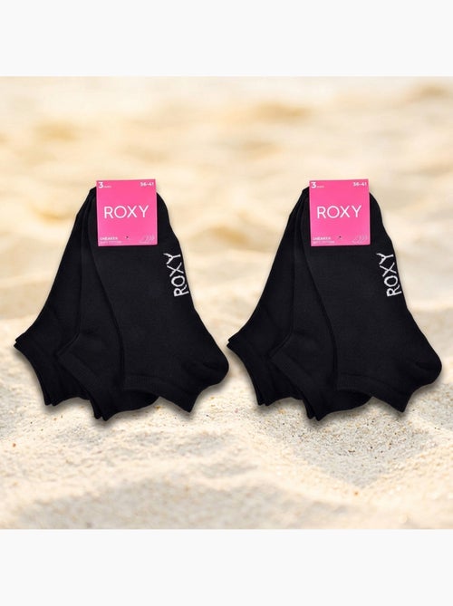 ROXY Chaussettes Fille Sneaker Pack 6 (Lot) - Coton Respirant - Kiabi