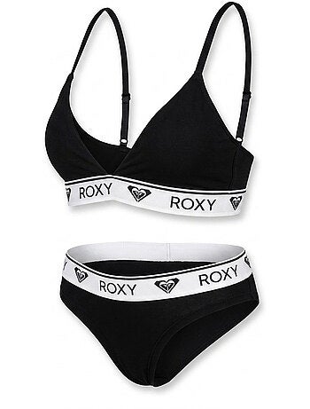 ROXY Ensemble Bralette Triangle Culotte Femme Modal Licence Officielle