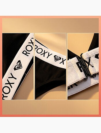 ROXY Ensemble Bralette Triangle Culotte Femme Modal Licence Officielle