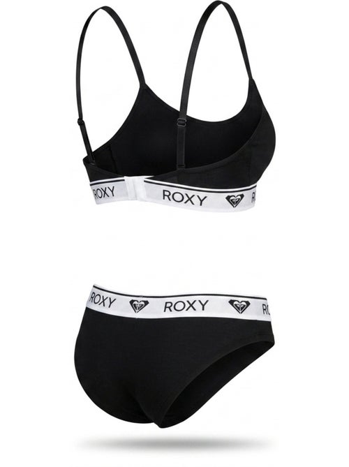 ROXY Ensemble Bralette Triangle Culotte Femme Modal Licence Officielle - Kiabi