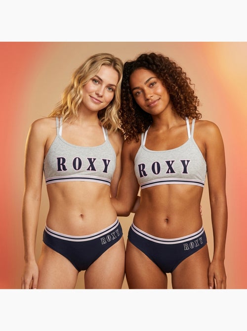 ROXY Lot 2 Ensembles Fille Brassière Culotte Coton Licence Officielle - Kiabi ROXY Lot 2 Ensembles Fille Brassière Culotte Coton Licence Officielle - Kiabi