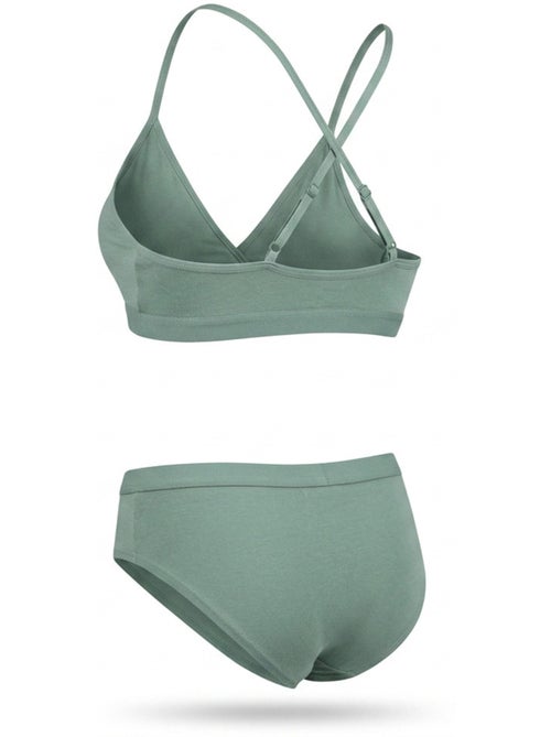 ROXY Lot 2 Ensembles Fille Brassière Culotte Coton Licence Officielle - Kiabi ROXY Lot 2 Ensembles Fille Brassière Culotte Coton Licence Officielle - Kiabi