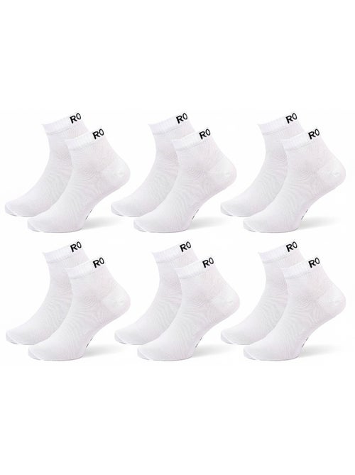 ROXY Lot Chaussettes Courtes Quarter – Pack de 6 Paires - Kiabi