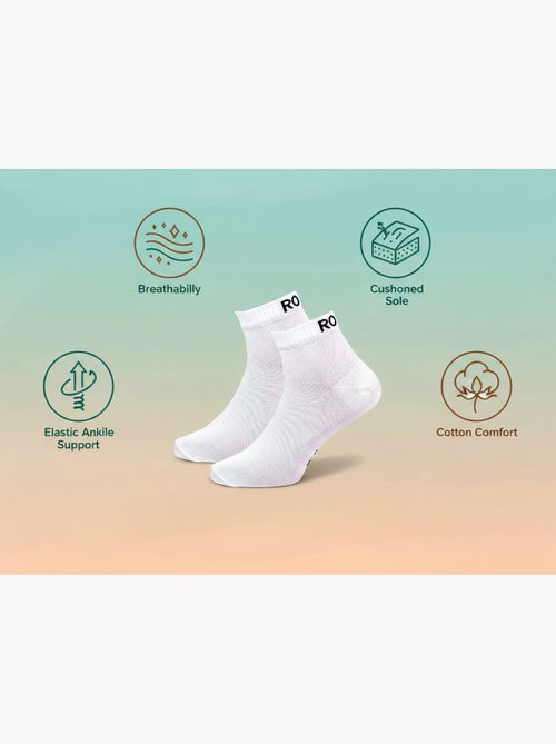 ROXY Lot Chaussettes Courtes Quarter – Pack de 6 Paires - Kiabi