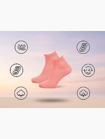 ROXY Lot Chaussettes Courtes Quarter – Pack de 6 Paires