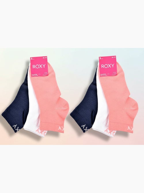 ROXY Lot Chaussettes Courtes Quarter – Pack de 6 Paires - Kiabi