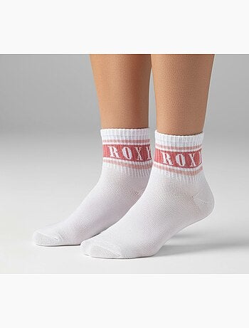 ROXY Lot Chaussettes Courtes Quarter – Pack de 6 Paires