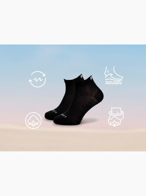 ROXY Lot Chaussettes Courtes Quarter – Pack de 6 Paires - Kiabi