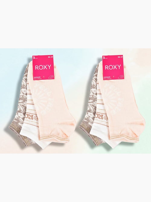 ROXY Lot Chaussettes Courtes Sneaker– Pack de 6 Paires - Kiabi