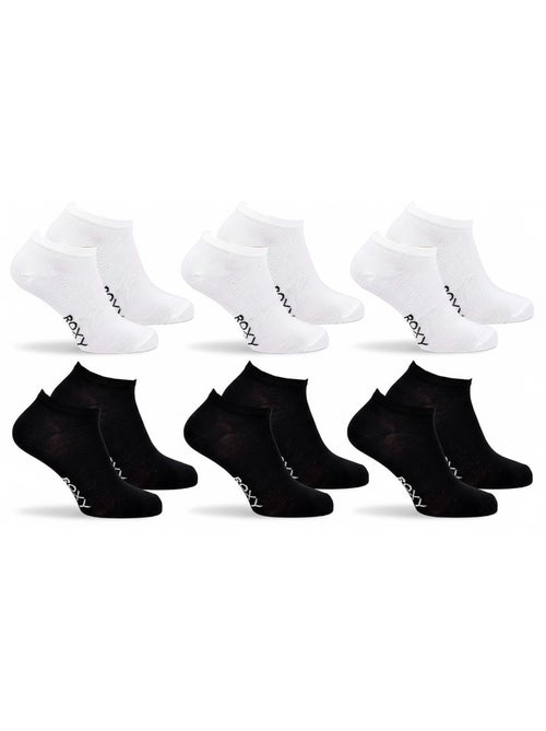 ROXY Lot Chaussettes Courtes Sneaker– Pack de 6 Paires - Kiabi