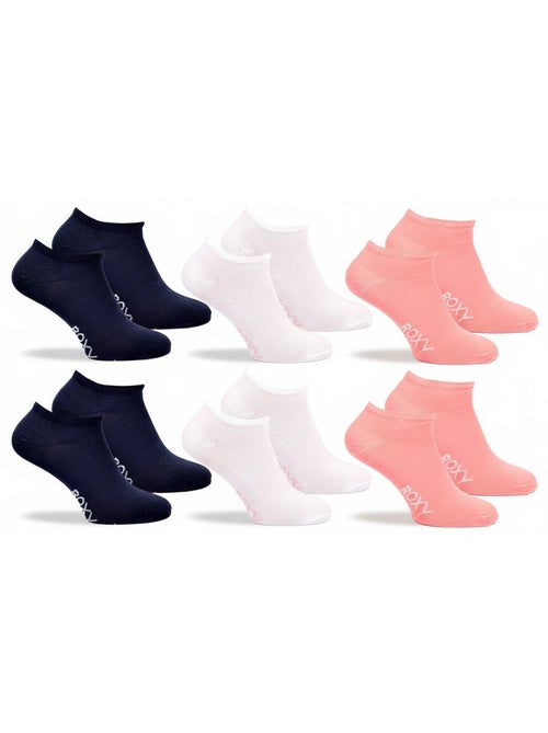 ROXY Lot Chaussettes Courtes Sneaker– Pack de 6 Paires - Kiabi