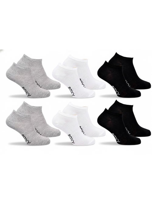 ROXY Lot Chaussettes Courtes Sneaker– Pack de 6 Paires - Kiabi
