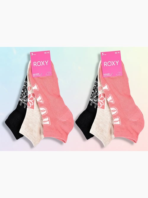 ROXY Lot Chaussettes Courtes Sneaker– Pack de 6 Paires - Kiabi