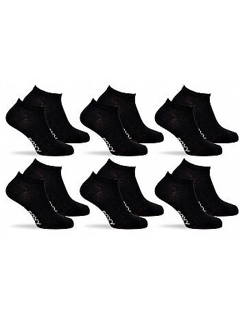 ROXY Lot Chaussettes Courtes Sneaker– Pack de 6 Paires