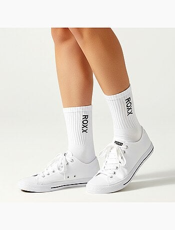 ROXY Lot Chaussettes Femme Crew – Pack 6 Paires