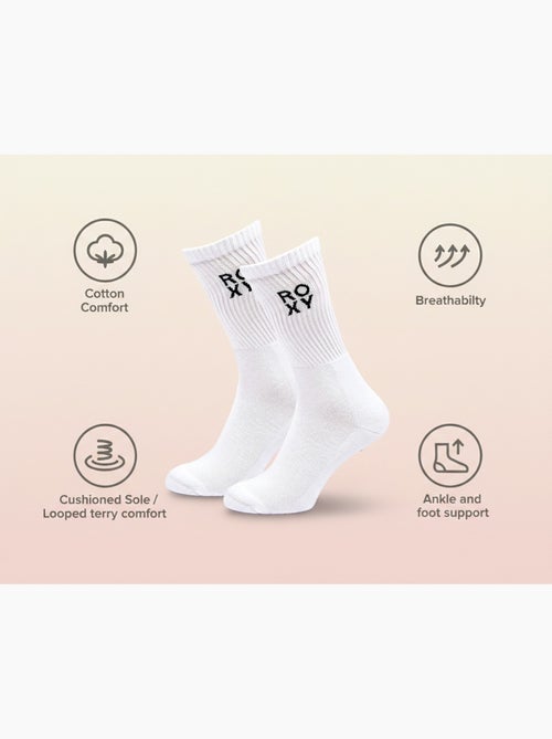 ROXY Lot Chaussettes Femme Crew – Pack 6 Paires - Kiabi