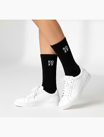ROXY Lot Chaussettes Femme Crew – Pack 6 Paires