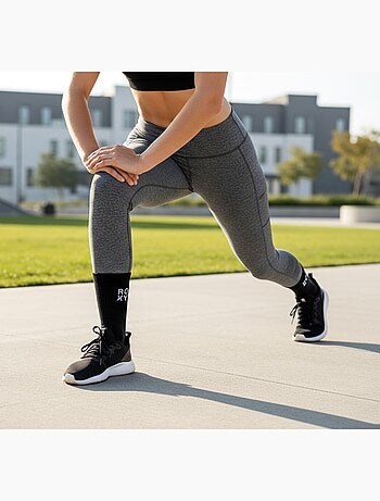 ROXY Lot Chaussettes Femme Crew – Pack 6 Paires