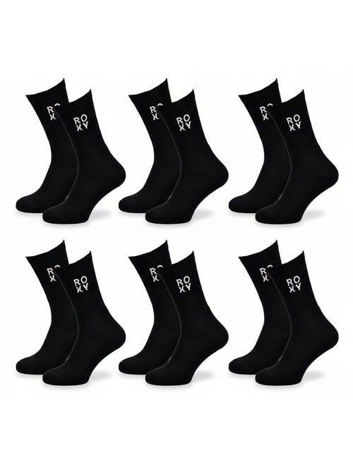 ROXY Lot Chaussettes Femme Crew – Pack 6 Paires - Kiabi