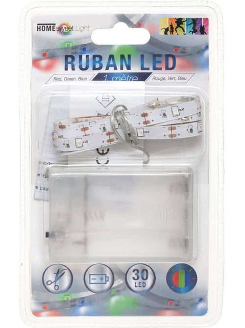Ruban led à pile lumy - Kiabi