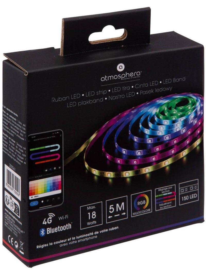 Ruban led connectable 5m lumy Blanc - Kiabi