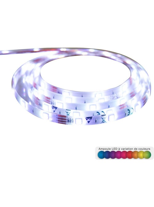 Ruban led multicolore avec télécommande lumy - Kiabi