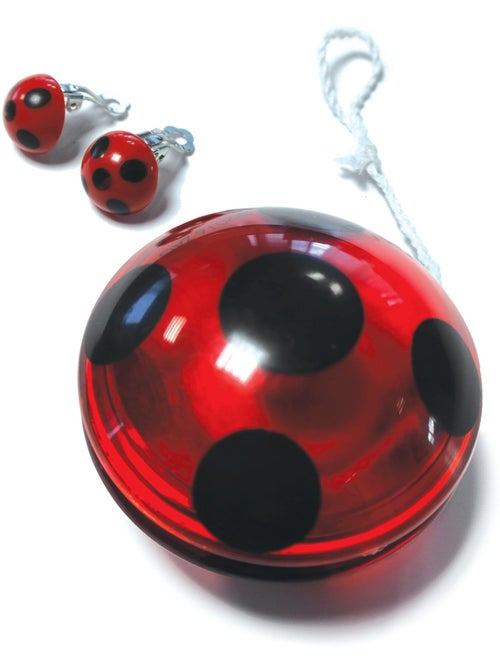 Rubies - Miraculous officiel - Accessoires yoyo & boucles d'oreilles pour enfant Ladybug - Kiabi
