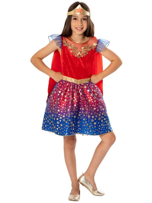 Rubies - Warner DC Comics officiel - Déguisement luxe pour enfant Wonder Woman - Kiabi