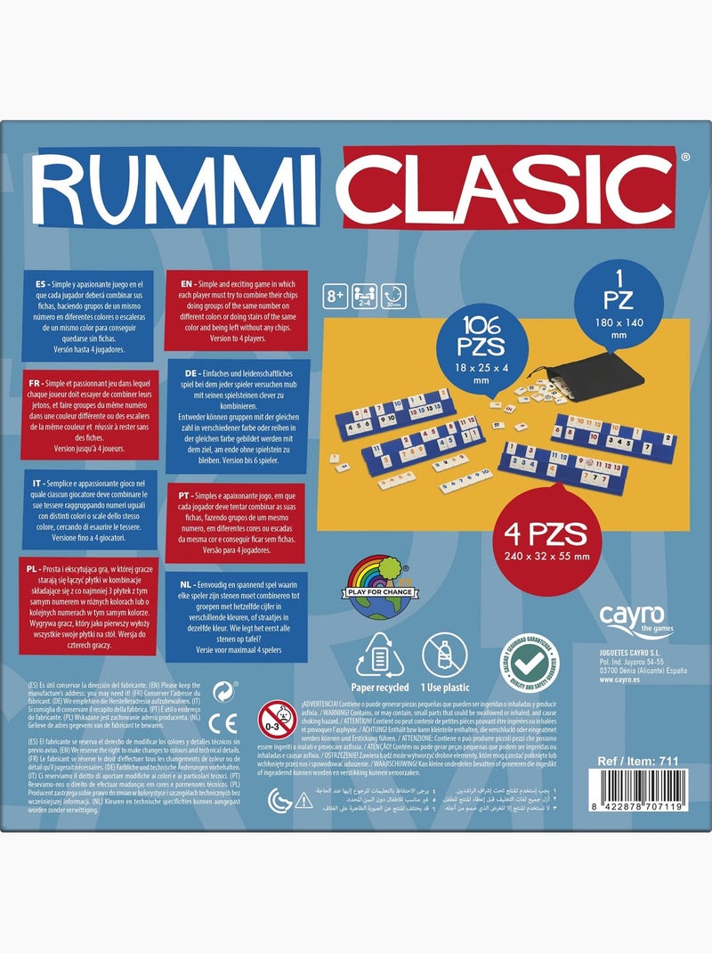 Rummi jeu de réflexion Bleu - Kiabi
