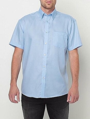 Russell - Chemise à manches courtes sans repassage