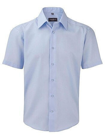 Russell - Chemise à manches courtes sans repassage