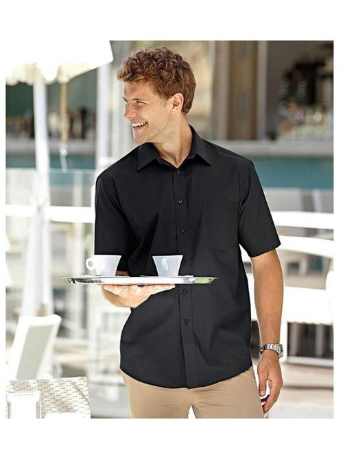 Russell - Chemise à manches courtes sans repassage - Kiabi