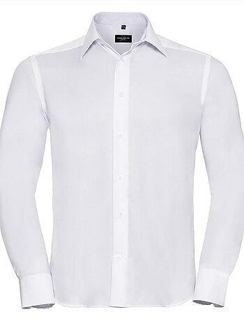 Russell - Chemise à manches longues sans repassage