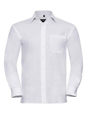 Russell - Chemise de travail à manches longues 100% coton