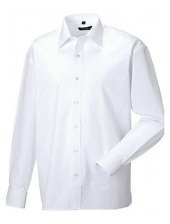 Russell - Chemise de travail à manches longues 100% coton