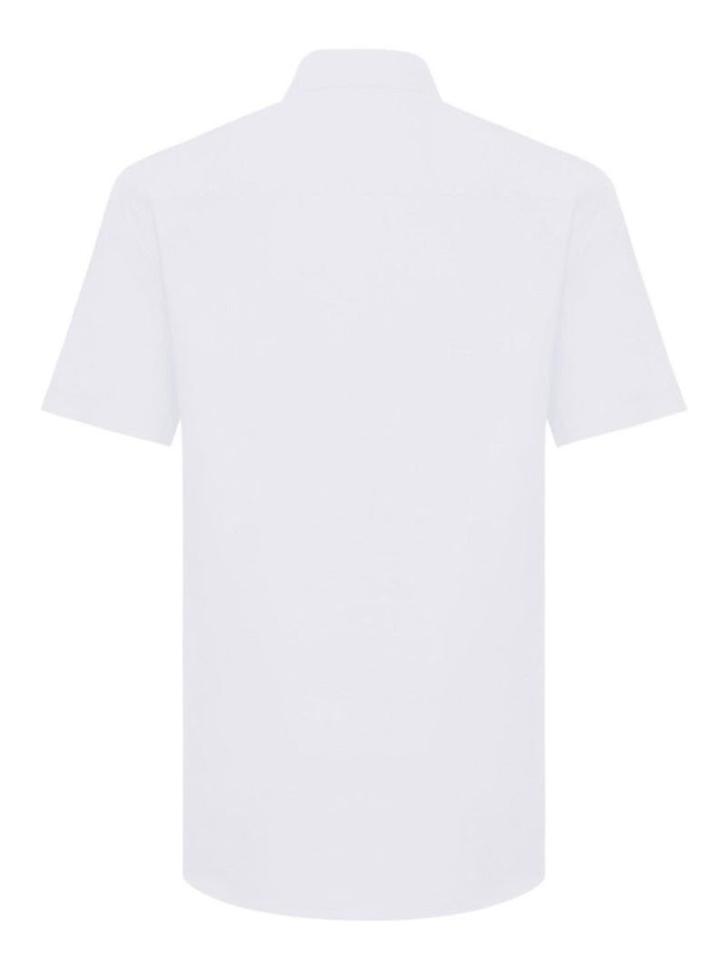 Russell - Chemise manches courtes Blanc - Kiabi
