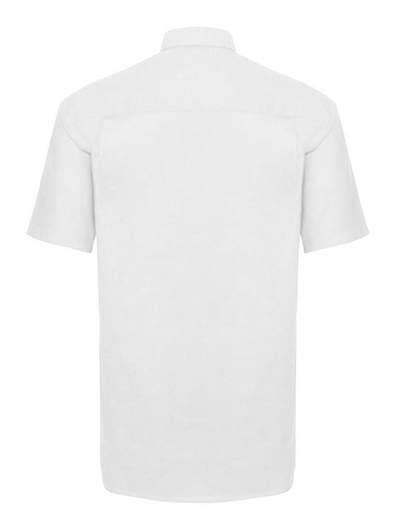 Russell - Chemise manches courtes Blanc - Kiabi