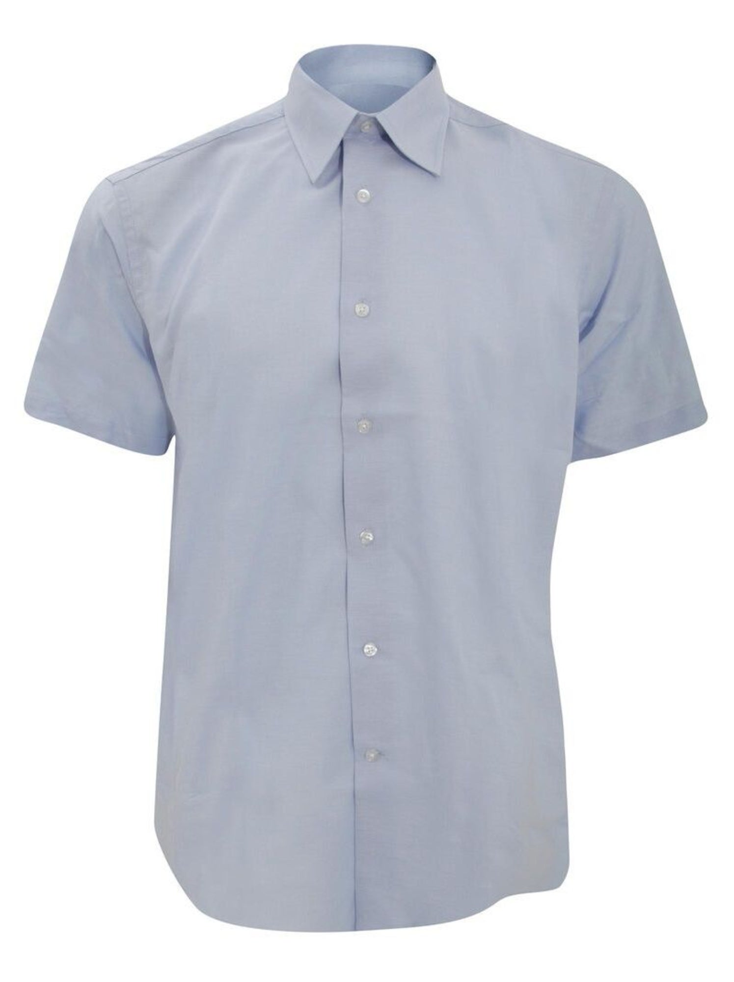 Chemise Manches Courtes Greendog Garçon – Bleu Rayures, Taille Large, Neuve Avec étiquette