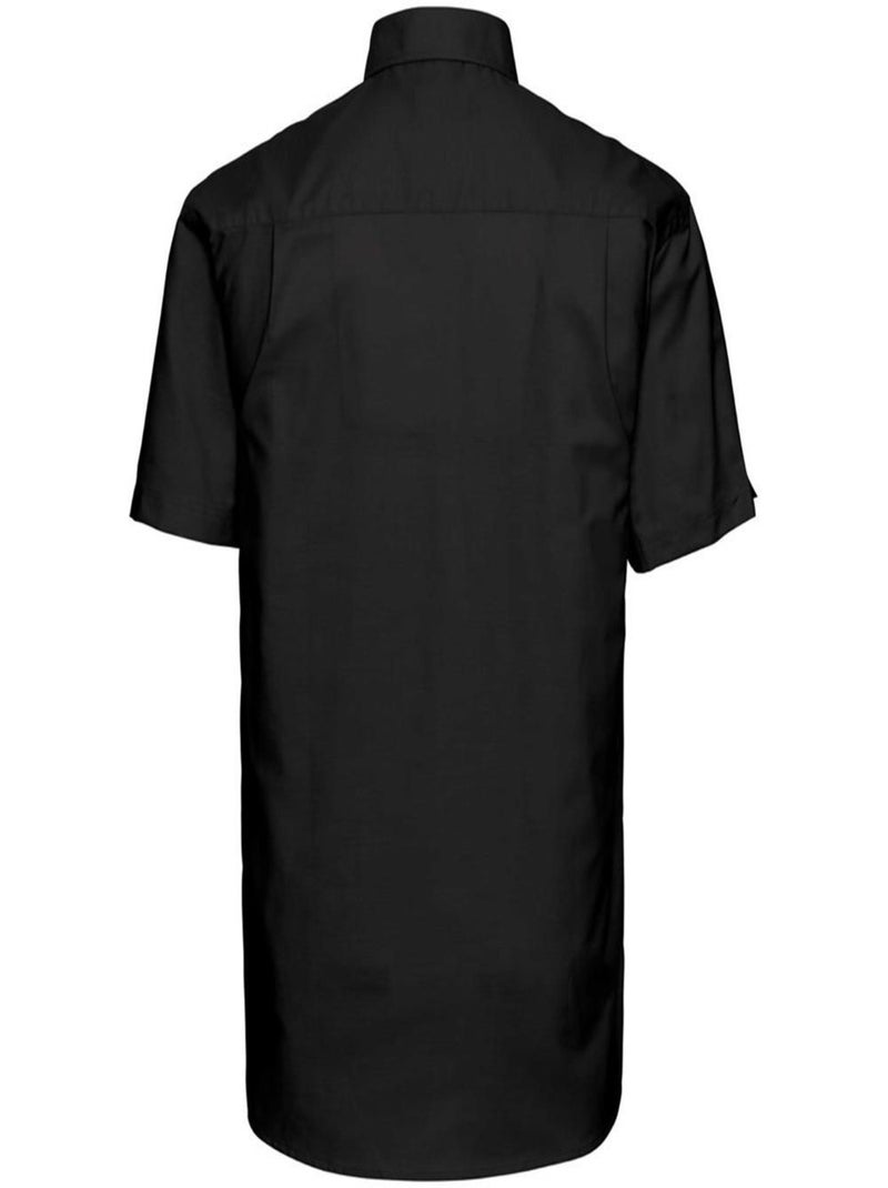Russell - Chemise manches courtes Noir - Kiabi
