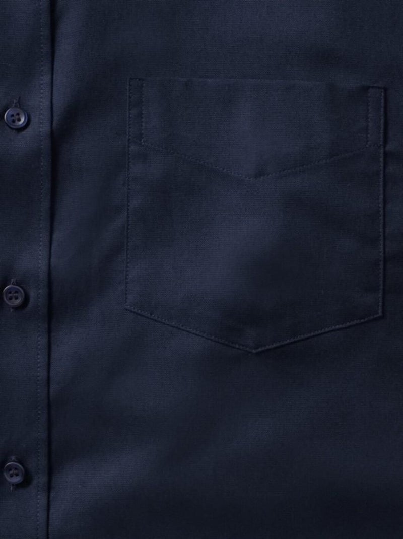 Russell - Chemise manches longues Bleu marine - Kiabi