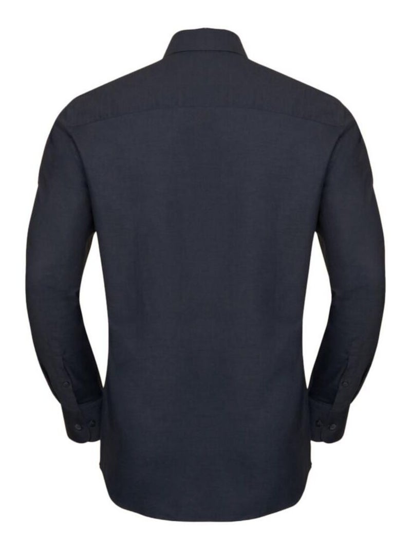 Russell - Chemise manches longues Noir - Kiabi