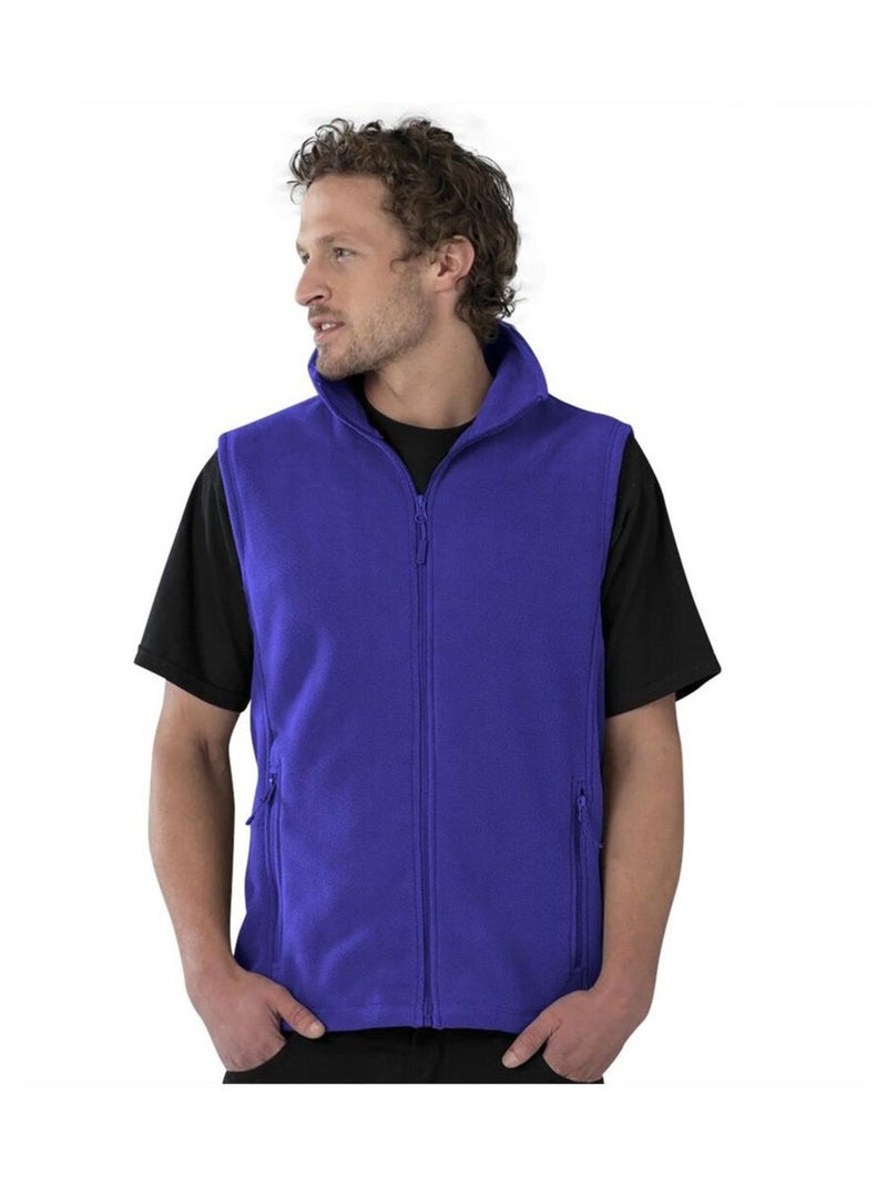 Russell - Gilet polaire sans manches Bleu roi - Kiabi